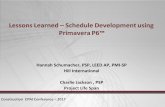 Construction CPM Conference - fplotnick.com · Planning Considerations –project level ... Organization of Databases within Primavera P6 ... Available in Primavera P6™ version