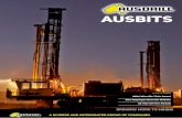 AUSBITS - ausdrill.com.au · and shareholders to our eleventh Ausbits A 2 year contract extension at Ravensthorpe Nickel Mine. ... A 4 year drill and blast contract at Edna May Gold