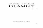 MASTERING O’LEVEL ISLAMIAT - GCE Guide O Level Islamiyat by Bilal... · Preface This fourth edition of `Mastering O Level Islamiat’ has been updated in line with the requirements