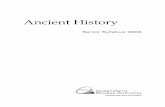 Ancient History (2004) - Home [Queensland Curriculum … · Senior Syllabus 2004 Partnership and innovation . ... 1 • more sensitive ... The Ancient History syllabus also recognises