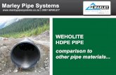 Marley Pipe Systems · material Flexible pipe design ... Flexible pipe, on the other hand, relies on initial bedding, which conforms to the project’s standard requirements.