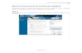 Manual de Renovacion de Certificados Digitales - · PDF fileManual de Renovación de Certificados Digitales IDSE Página 1 de 12 Manual de Renovación de Certificados Digitales El