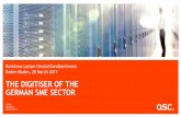 THE DIGITISER OF THE GERMAN SME SECTOR - QSC AG · This presentation contains forward-looking statements based on ... QSC AG is the digitiser of the German SME sector ... > 4,000,000