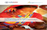 The Maternal and Child Health Integrated Program … Impact Intervention...The Maternal and Child Health Integrated Program (MCHIP) is the USAID Bureau for Global Health’s flagship