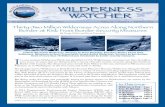 L W wilderness I H watcherwildernesswatch.org/pdf/newsletters/fallwinter2012.pdf · 2016-11-04 · I L D • the wilderness watcher is the quarterly newsletter ... Dr. M. Rupert Cutler