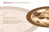 Product Range and Services - IGV .for bakers, confectioners and bakery sales personnel PREPARATION