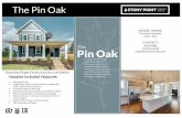 CONTACT: The Pin Oak - stonypointdb.com · Pin Oak The is a cozy detatched single family home with a ﬁ rst ﬂ oor master bedroom. Its farmhouse details, function-al ﬂ oor plan