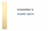CHƯƠNG 5: DUNG DỊCH - fs.hcmuaf.edu.vnfs.hcmuaf.edu.vn/data/file/HOA/Hien/CHUONG V.pdf · ... mà thành phần của chúng thay đổi trong giới hạn rộng. Dung dịch
