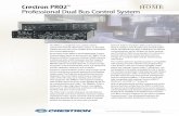 Crestron PRO2 Professional Dual Bus Control System … · Specifications subject to change without notice. Printed in USA Doc.5977B 12/02 Crestron PRO2™ Professional Dual Bus Control