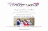 2018 Little Miss Kentucky Paperwork - theroyalarts.com · Registration Packet June 2-3, ... pageant, a gift certificate ... 2018 Little Miss Kentucky Paperwork ...