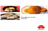 Product List 2016 - .Product List 2016 . Healthy Noodle Innovative noodle from Japan. Healthy Noodle