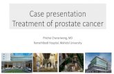 Case presentation Treatment of prostate cancermed.mahidol.ac.th/cancer_center/sites/default/files... · 2017-09-29 · Case presentation Treatment of prostate cancer ... •6/2554