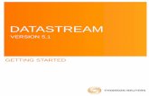 Getting Started V6 - Data and Information Services Center ... · PDF fileDATASTREAM GETTING STARTED GUIDE DATASTREAM GETTING STARTED GUIDE DATASTREAM GETTING STARTED GUIDE DATASTREAM