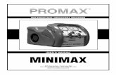 USER’S MANUAL MINIMAX - srs20assets-qa.service … · USER’S MANUAL SPX Corporation • Owatonna, MN Toll Free: (800) 327-5060 • Fax: (866) 287-7222 ... PROMAX strongly recommends
