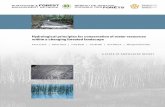 Hydrological principles for conservation of water ... · Hydrological principles for conservation of water ... Forest hydrology ... HYDROLOGICAL PRINCIPLES FOR CONSERVATION OF WATER