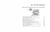 S/5 Aespire - AQUISMEDICA GmbH Aespire - Kurzanleitung.pdf · S/5 Aespire Quick Reference Guide Anesthesia system controls 1 Turn on the system 2 7100 controls and monitored data