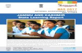 JAMMU AND KASHMIR Jammu And Kashmir State … and...1 JAMMU AND KASHMIR Jammu And Kashmir State Learning Report The National Achievement Survey (NAS) conducted throughout the country
