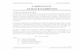 CAPITULO IV ALMACENAMIENTO - …ingenieroambiental.com/3007/almacenamiento.pdf · con 2 picos bien definidos al comienzo de las actividades matinales y al mediodía. FIG. 4.3 ESQUEMA