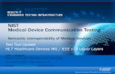 NIST Medical Device Communication Testing€¦ · NIST Medical Device Communication Testing ... specific test case values) 5 ... Template Test Plan English Document
