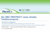An IMI PROTECT case study: Telithromycin - EFSPI events... · PDF fileAn IMI PROTECT case study: Telithromycin ... Tonsilitis/Pharyngitis Severe side effects Cardiac syncope, Liver