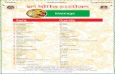 Marriage - Lalitha .Sri Lalitha Peetham Srirastu Subhamastu Avighnamastu Turmeric powder Kumkum Betel