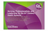 Prof EK Yeoh - Nursing Conf 2018 26Jan2018 (with Logo) speaker - Nursing Conf... · 2018-02-14 · ... unhealthy lifestyle ... • Nursing home places • Care‐and attention ...
