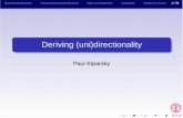 Deriving (uni)directionality - Stanford Universitykiparsky/Papers/berlin-anaph-new.pdf · ABabcdfghiejkl Grammaticalization Formal grammaticalization Non-convergence Anaphora Aspect