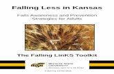 Falling Less in Kansas - Kansas Department of Health ... Less in Kansas Falls Awareness and Prevention Strategies for Adults The Falling LinKS Toolkit ... What are your concerns? 4.
