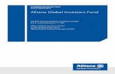 Allianz Global Investors Fund .Allianz Global Investors Fund - Allianz Target Return Bond1) ... c/o