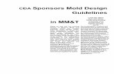 CDA Sponsors Mold Design mold design guide-lines developed to make you more productive. These infor-mative and collectable fact-filled design guidelines are being developed for the
