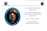 CSA/ESA/JAXA/NASA 47 and 48 January · Joint CSA/ESA/JAXA/NASA ... Dr. Olga Kartuzova Research Scientist Apogee Engineering, LLC ... Robert Brock – Software Lead, ZIN