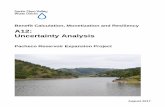 Benefit Calculation, Monetization and Resiliency A12 ... · Benefit Calculation, Monetization and Resiliency . A12: Uncertainty Analysis . Pacheco Reservoir Expansion Project . ...