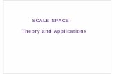 SCALE-SPACE - Theoryypp and Applications - IIT …vplab/courses/CV_DIP/PDF/SCALE_SPACE...SCALE-SPACE – Theory and Applications-Scale-sppyace theory is a framework of multiscale image/signal