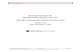 Motorola Solutions, Inc. RFS7000 SERIES FIPS 140 2 ... · Motorola Solutions Public Material – May be reproduced only in its original ... Cryptographic Module Ports and Interfaces