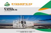 FUEL TANKS - Equipco · standards AS1692-2006 and manufactured from 3mm plate steel giving a 20 year life design ... SELF BUNDED FUEL TANKS • Mine-Go Heavy Duty Self Bunded (double