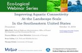 Eco-Logical Webinar Series - environment.fhwa.dot.gov Eco-Logical • Mapping Tools key to characterizing resources in preparation for developing Regional Ecosystem Framework (REF)