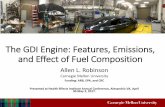 The GDI Engine: Features, Emissions, and Effect of Fuel ... The GDI Engine: Features, Emissions,