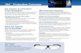 3M Protective Eyewearmultimedia.3m.com/.../823076O/3mtm-protective-eyewear.pdf · 2012-10-08 · 3M™ Protective Eyewear 3M Protective Eyewear ... D490 Unisex, modern design uses