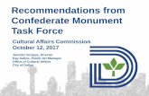 Recommendations from Confederate Monument Task Forces3-us-east-2. Confederate Monuments Task Force: