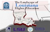 The Landscape of Louisiana Higher Education · The 1974 Louisiana Constitution gives the Board of Regents the following authority: ... Office of Risk Management ; $53,307,971 . $51,380,489