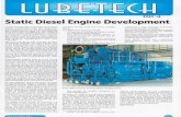 N0.-4- Static Diesel Engine Development · associated with the use of alcohols are excessive volatility and ... and brass passivators such as benzotriazole or tolyltriazole, sodium