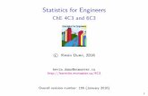 Statistics for Engineers - learnche.org · or anonymous messages can be sent to Kevin Dunn at  ... Process Improvement using Data  21.