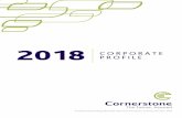 2018 CORPORATE PROFILE - Cornerstone · • 2013 – The Nigerian CSR Awards (SERAs) ... • Cadbury • Unilever Nigeria Plc. • British American Tobacco Nigeria Ltd. IMPORTS: