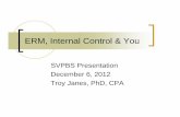 ERM, Internal Control & You - Purdue University · ERM, Internal Control & You. Agenda ... Source: COSO Enterprise Risk Management – Integrated Framework. 2004. COSO. Components