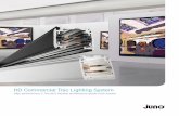 HD Commercial Trac Lighting System Straight Connector Joins two track sections in-line both electrically and mechanically. TEK21 (BL, WH) Center Feed Joins two track sections in-line