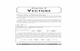 CHAPTER 2 VECTORS - Wikispacesfor... · • Vectors are concurrent if they act at the same point. ... Construct a scaled vector diagram. In this diagram, ... Vn = V0sin 30 ° Vn =