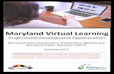Maryland Virtual Learning - Thinkport.org | Leaders in ... State Department of Education (MSDE) and Maryland Public Television (MPT) Summer2017 Maryland Virtual Learning Professional
