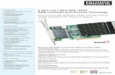 The RAID System: 6 Gb/s and 3 Gb/s SAS / SATA RAID ... partner media/Brochures... · 6 Gb/s and 3 Gb/s SAS / SATA RAID Controller from Promise Technology Entry level and high performance