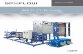 APV Heat Transfer Technology - SPX FLOW · APV invented the plate heat exchanger in 1923 ... inspection DuraFlow ... Heat Transfer Technology HEAT SFER CHNOLOGY TO T LL OUR