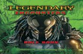 Overview - Upper Deckupperdeck.com/OP/RuleBooks/Legendary_Encounters_Rules-Predator.… · Overview Legendary® ... the players die, then the Predator wins. But if even one player